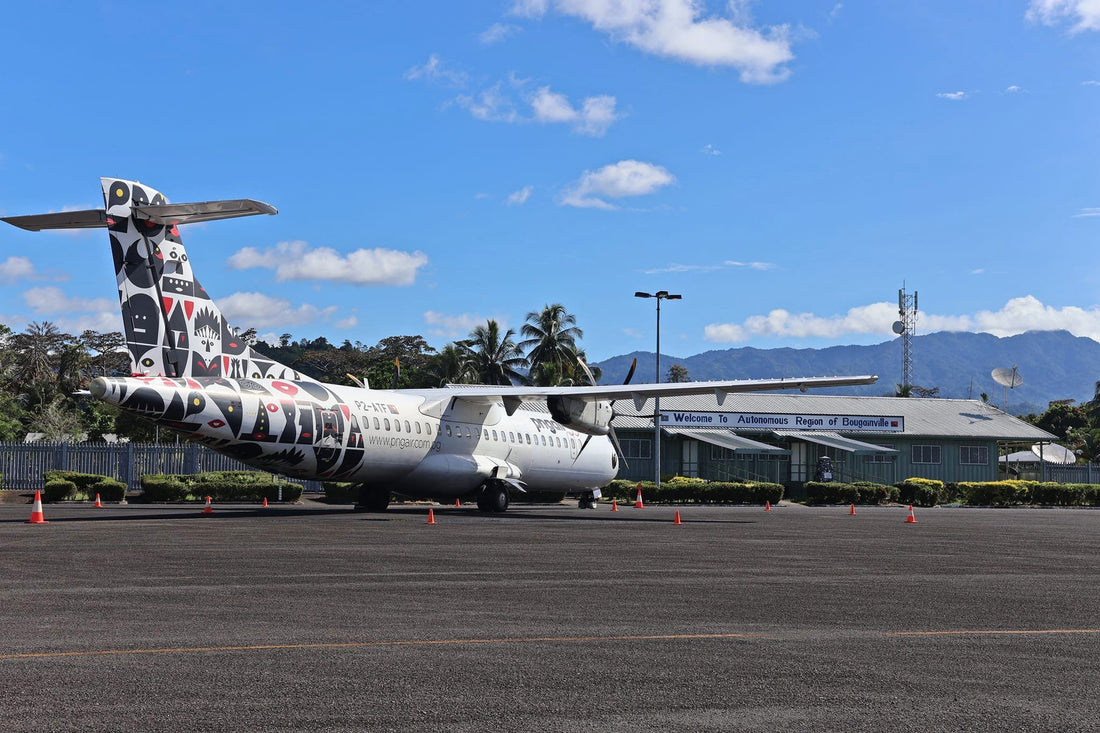Air PNG ATR at Aropa Airport