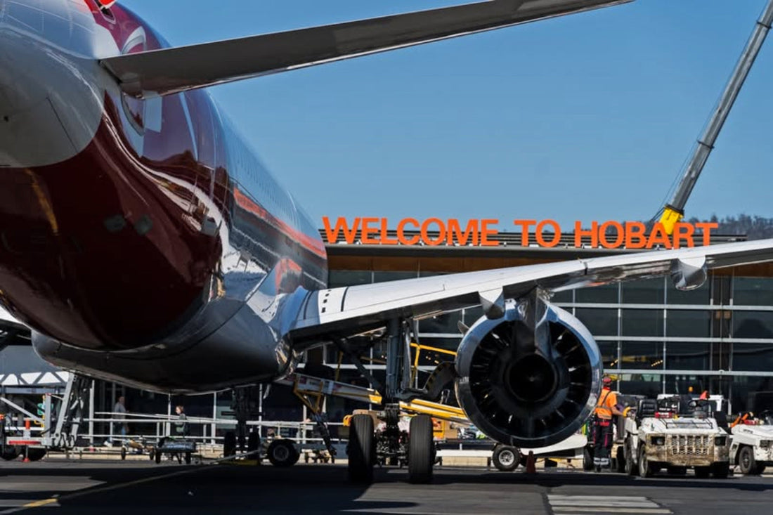 Aircraft at Hobart Airport Apron