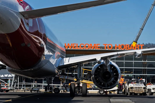 Aircraft at Hobart Airport Apron