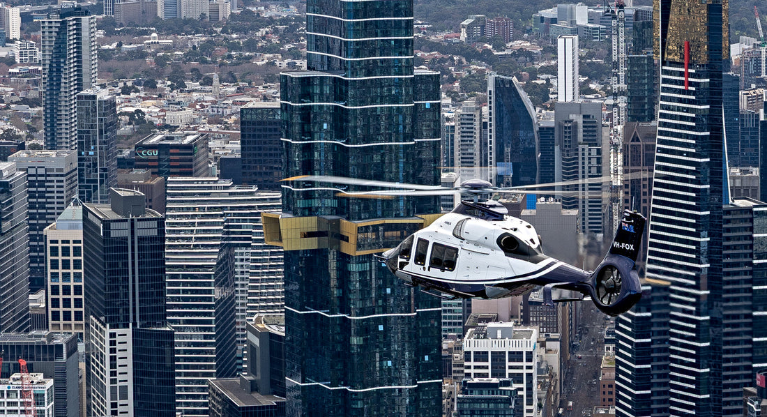 Linfox H160 Airbus helicopter