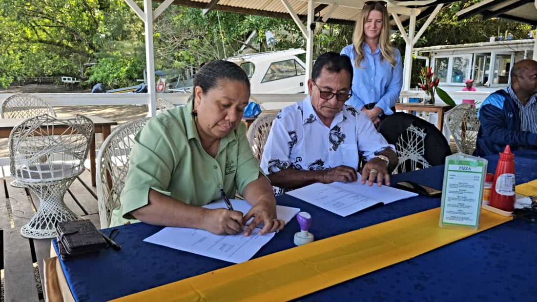 Misima Airport Upgrade MOU Signing Ceremony