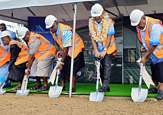 Nausori Airport Upgrade ground breaking ceremony