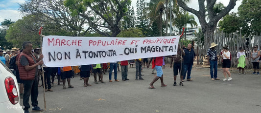 Protest against closure of Magenta Airport