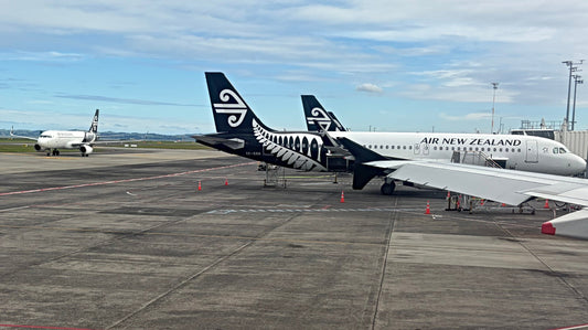 Air New Zealand A320s at Auckland Airport