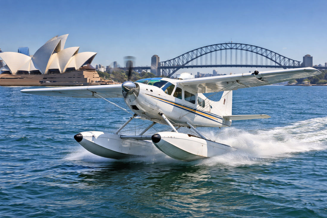 Seaplane on Sydney Harbour
