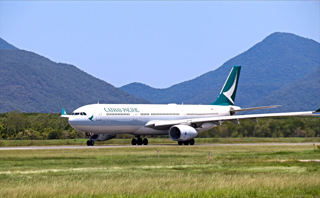 Cathay Pacific A330-300 at Cairns Airport