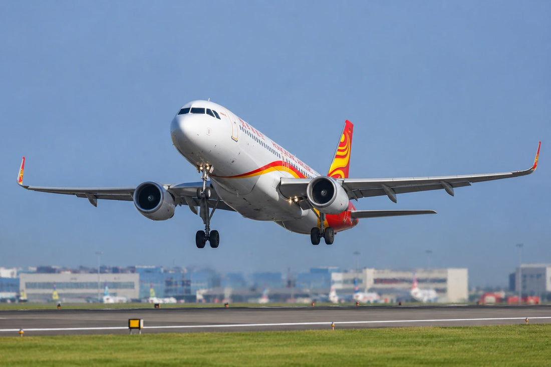 Hong Kong Airlines A320-200 taking off