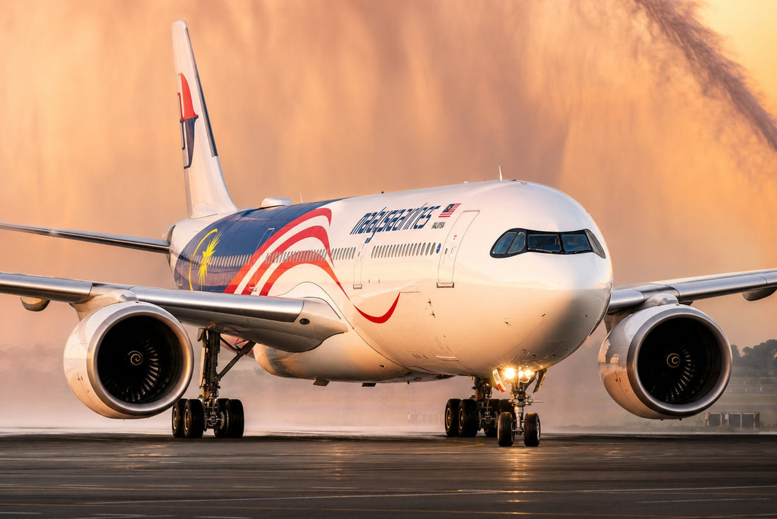 Malaysia Airlines A330-900 at Adelaide Airport