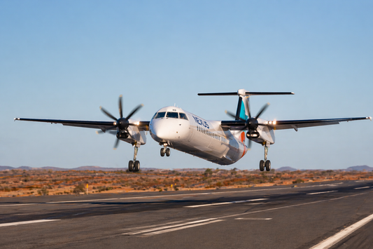 Nexus Airlines DHC-8-Q400 taking off