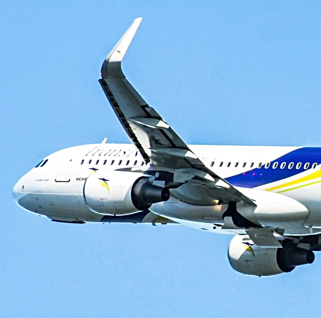 TransNusa A320-200 inflight