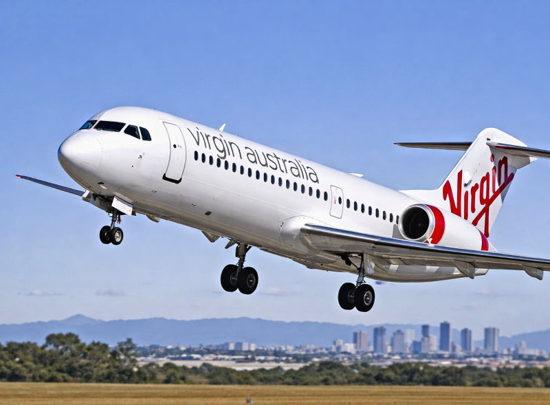 Virgin Australia winding down use of wet-leased Fokkers