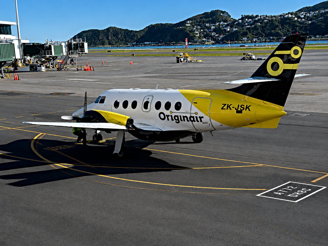 Originair BAe Jetstream 32 at Wellington Airport