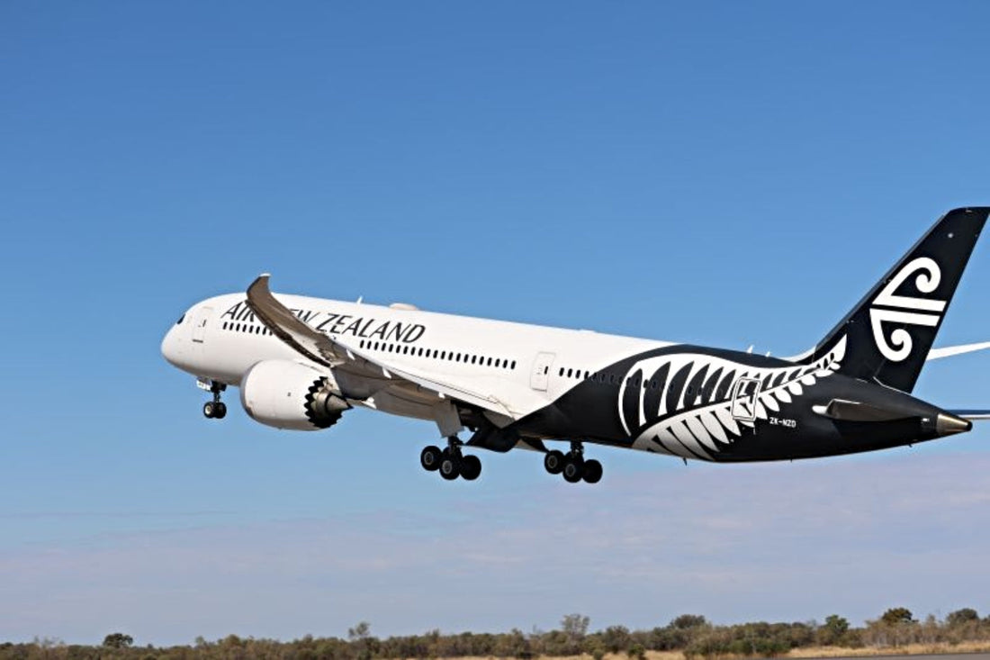 Air New Zealand B787-9 taking off