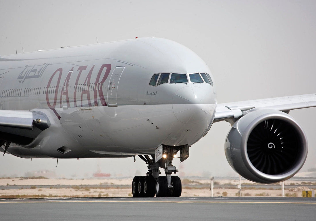 Stranded Qatar Airways B777-300ERs return to Doha
