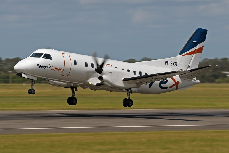 Regional Express Rex Saab 340 taking off