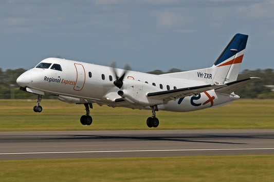 Regional Express Rex Saab 340 taking off