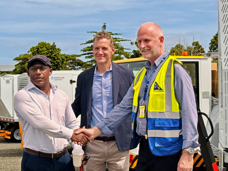 New equipment improves ground handling at Honiara Airport
