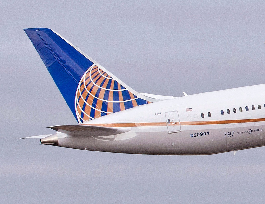 United Airlines B787 Tail