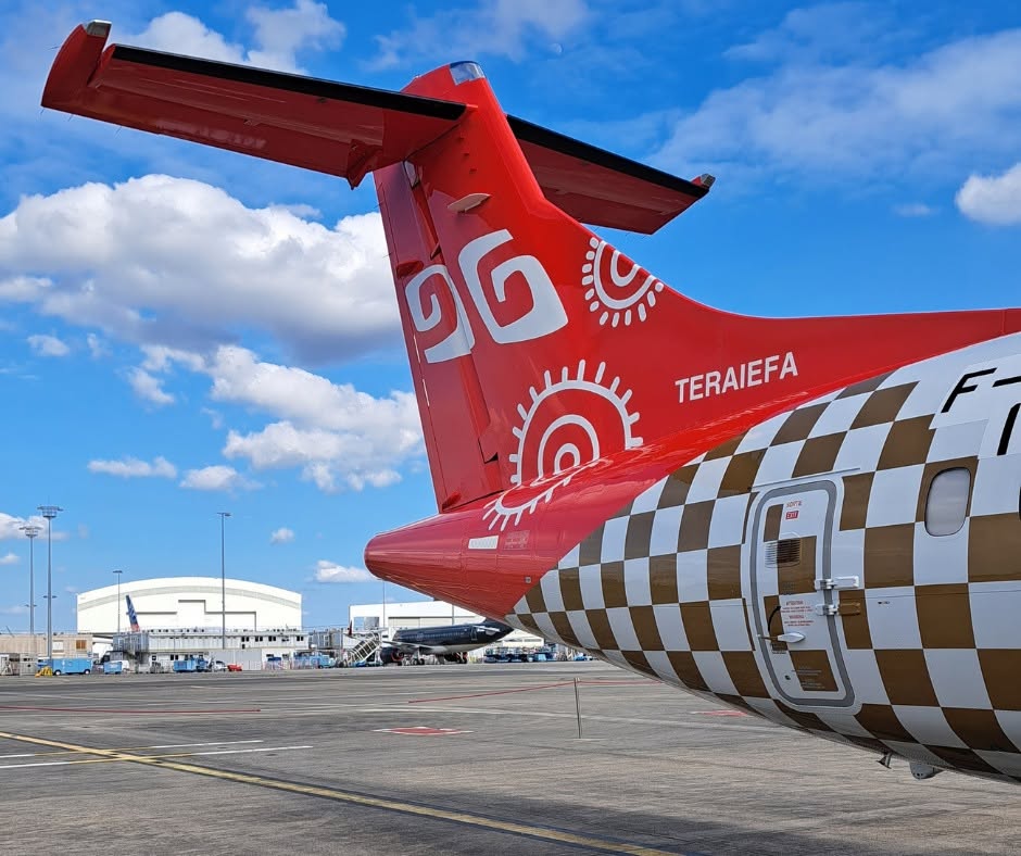Air Tahiti Aircraft Tail Livery