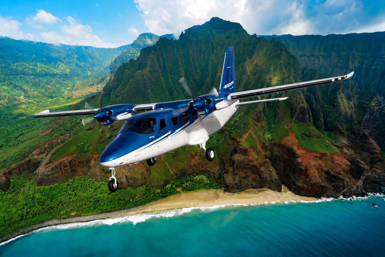 Pacific Air Charters Tecnam P2012 Traveller
