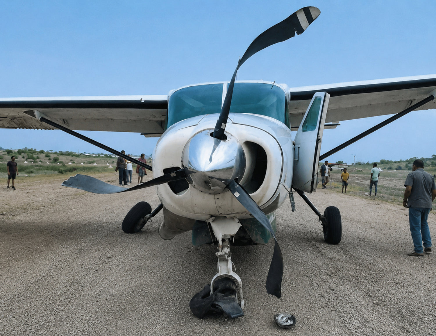 Tropicair Cessna 208B Grand Caravan Balimo Heavy Landing Incident